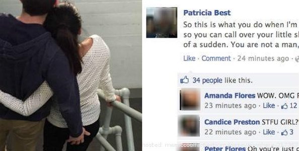 Girlfriend Posts Pic Of Cheating Boyfriend On Facebook And Then He