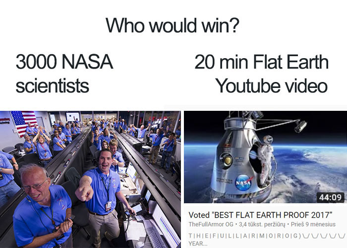 The Web Can't Stop Ridiculing Flat Earthers With These Hilarious Jokes ...