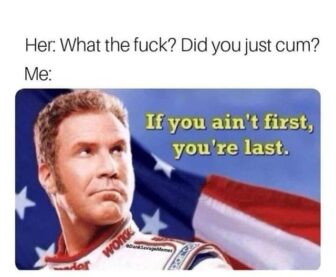 a dark humor funny meme with will ferell