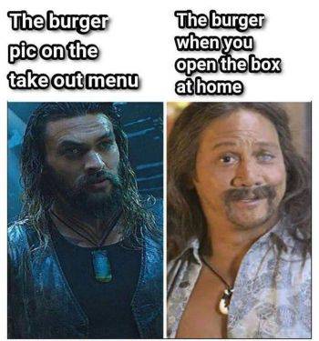 dark humor meme about fast food