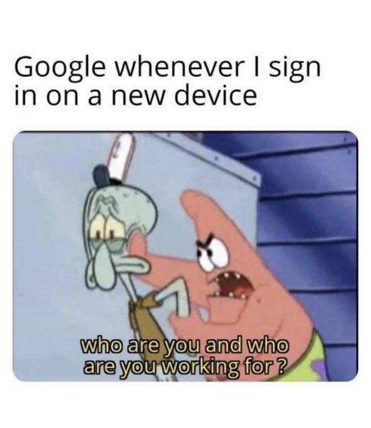 darkest meme about google