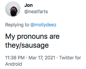 funny pronoun