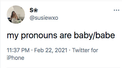 funny pronouns for girls
