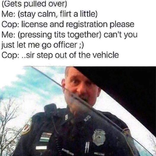 dark meme about police