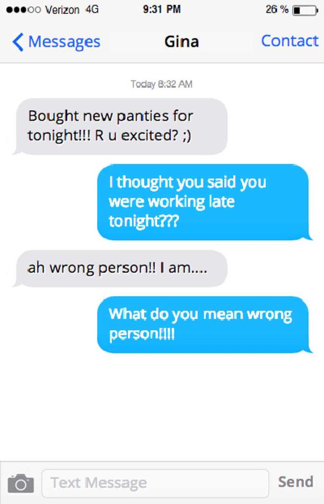 Text Messages Girls Sent By Mistake To Their Boyfriends Page 2 Of 6 