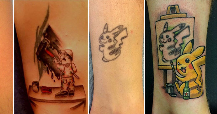 These People Covered Up Regrettable Tattoos With Awesome Creative Ideas ...