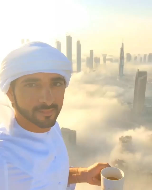 Royalty Of Dubai Takes You On A Trip Above The Clouds With These Pics ...